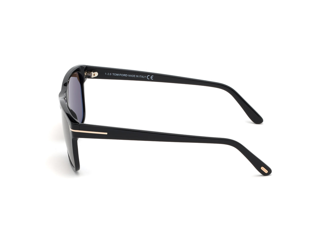 Sonnenbrillen tom ford ft0698 giulio 01j negro rectangular masculino größe 57mm - Detailansicht