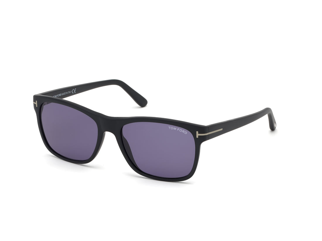 Óculos de sol tom ford ft0698 giulio 02v negro rectangular masculino tamanho 57mm - Vista principal
