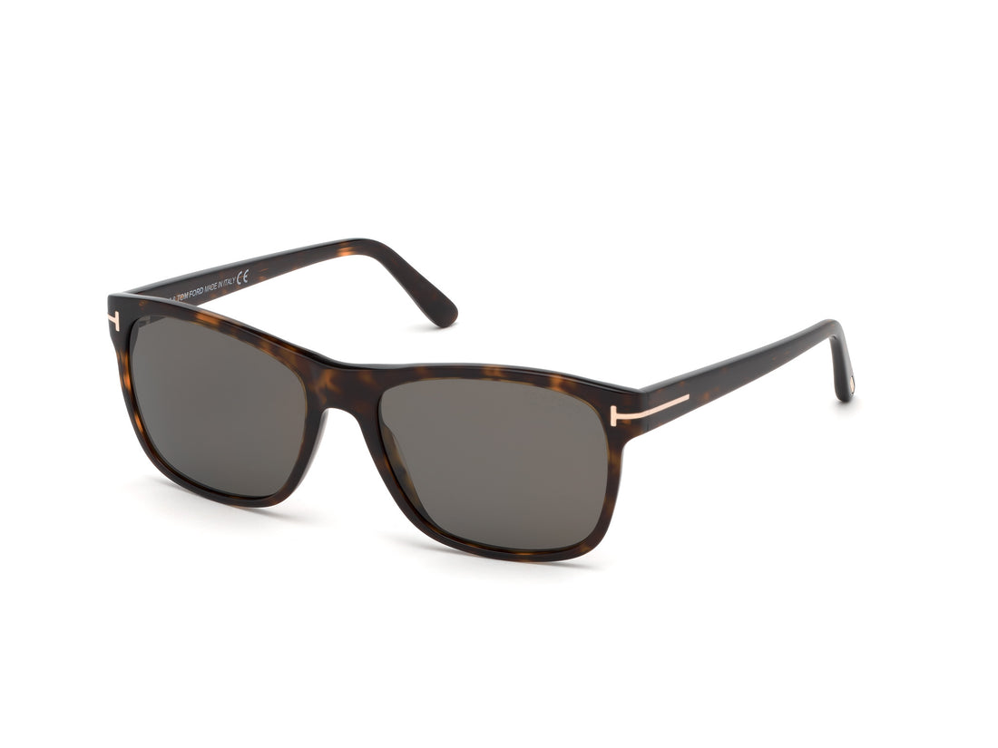 Lunettes de soleil tom ford ft0698 giulio 52d havana rectangular masculino taille 59mm - Vue principale