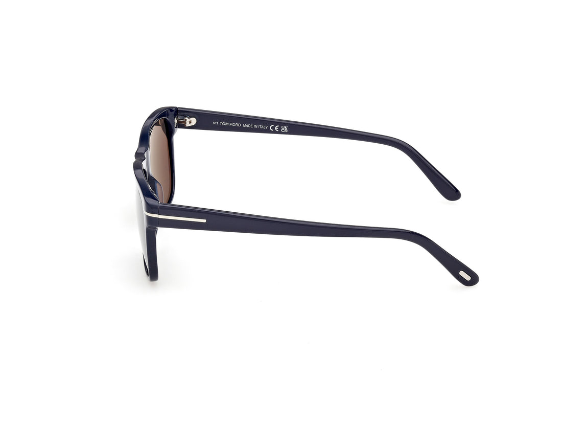 Occhiali da sole tom ford ft0698 giulio 90a azul geometric masculino taglia 59mm - Vista dettagliata