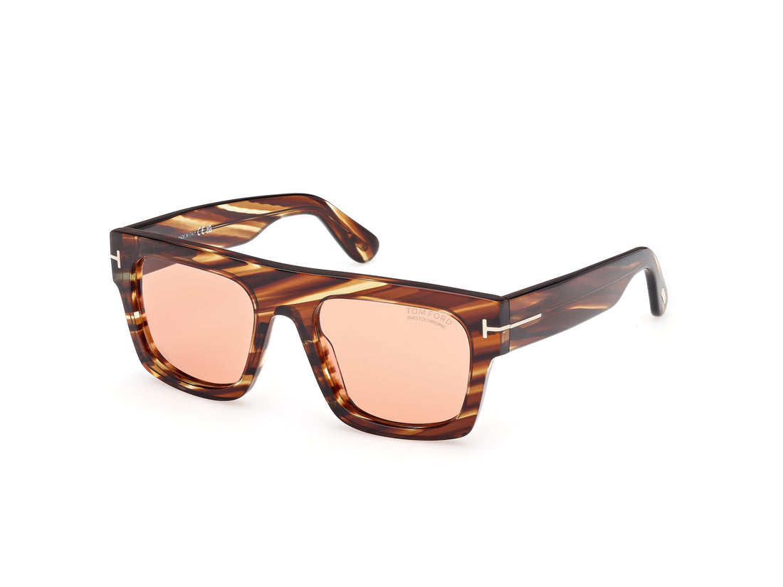 Gafas de sol tom ford ft0711 fausto 53e havana square masculino talla 53mm - Vista principal