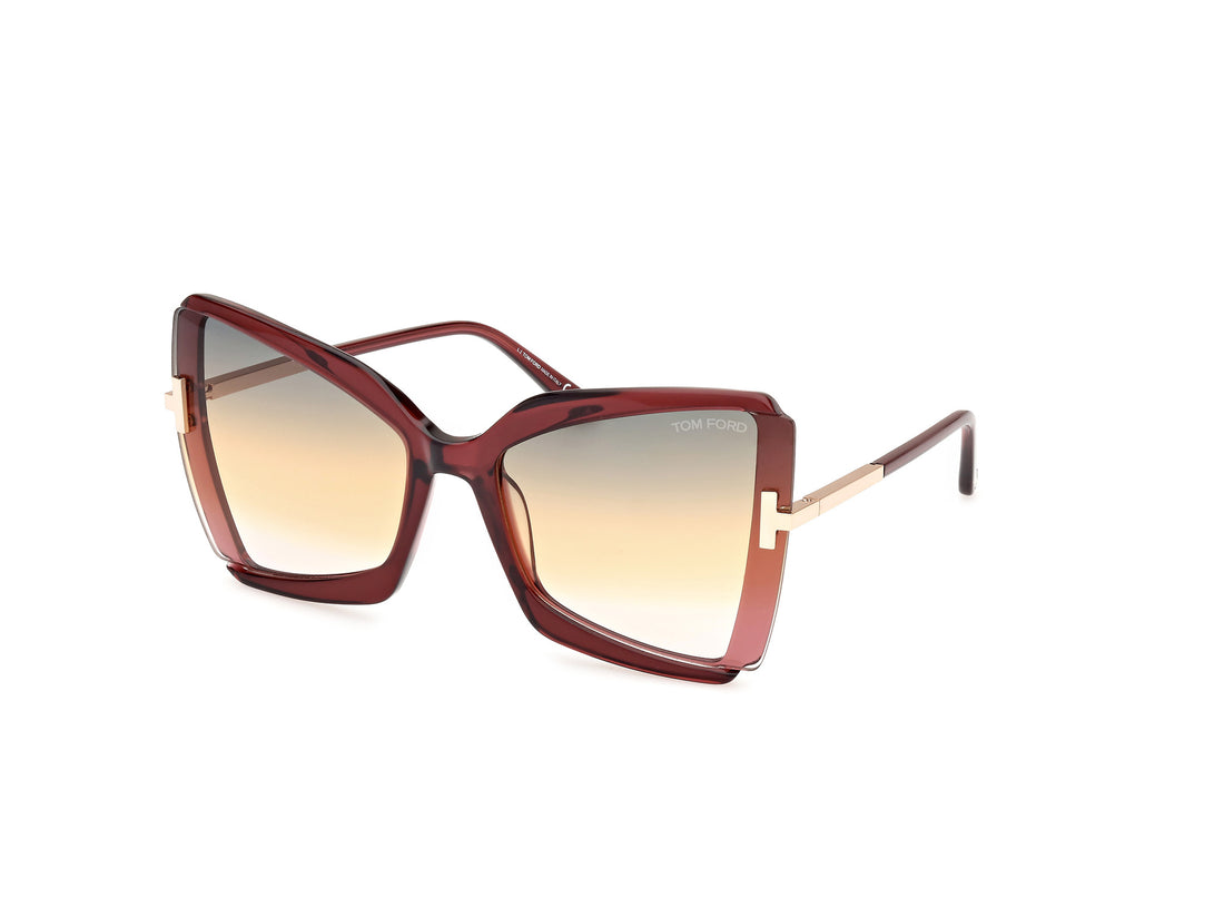 Sonnenbrillen tom ford ft0766 gia 69t burdeos square femenino größe 63mm - Hauptansicht