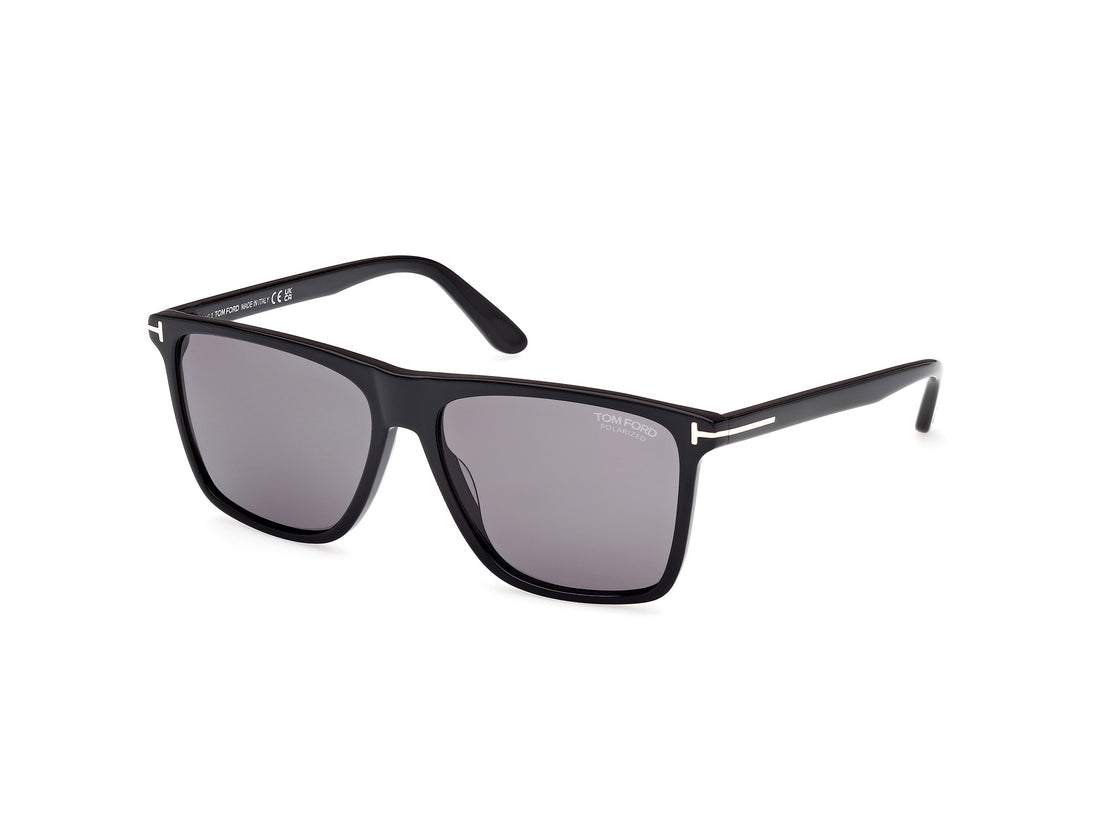 Gafas de sol tom ford ft0832 fletcher 01d negro square masculino talla 59mm - Vista principal