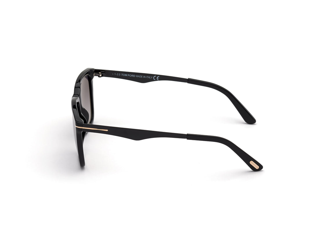 Sonnenbrillen tom ford ft0862 garrett 01b square masculino größe 56mm - Detailansicht