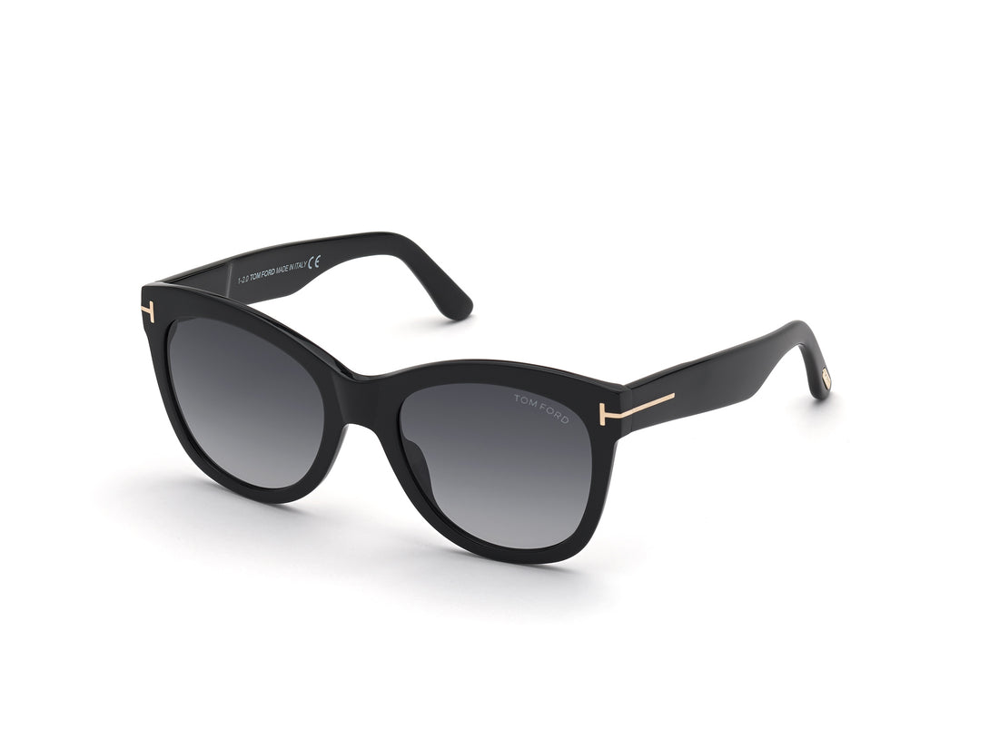 Gafas de sol tom ford ft0870 wallace 01b negro cat eye femenino talla 54mm - Vista principal