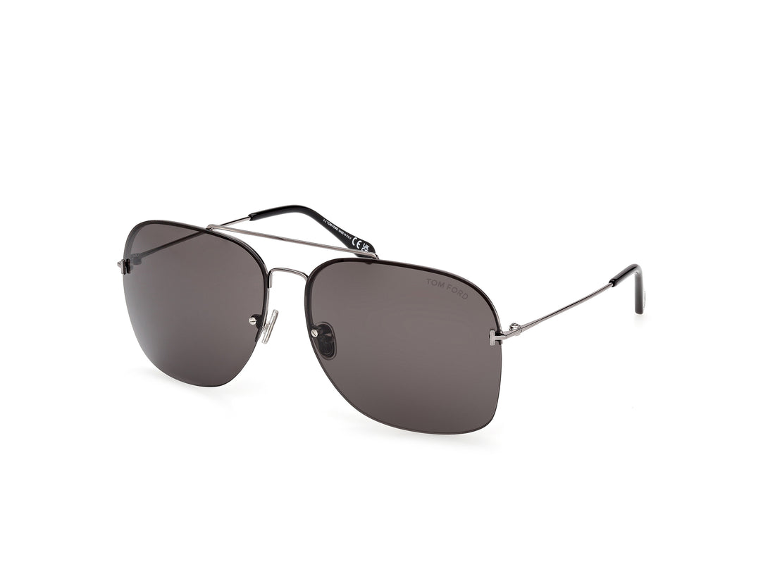 Sonnenbrillen tom ford ft0883 mackenzie-02 12a plateado pilot masculino größe 64mm - Hauptansicht