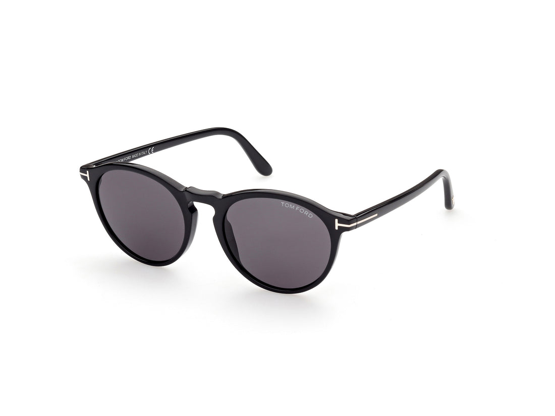 Sunglasses tom ford ft0904 aurele 01a negro pantos masculino size 52mm - Main view