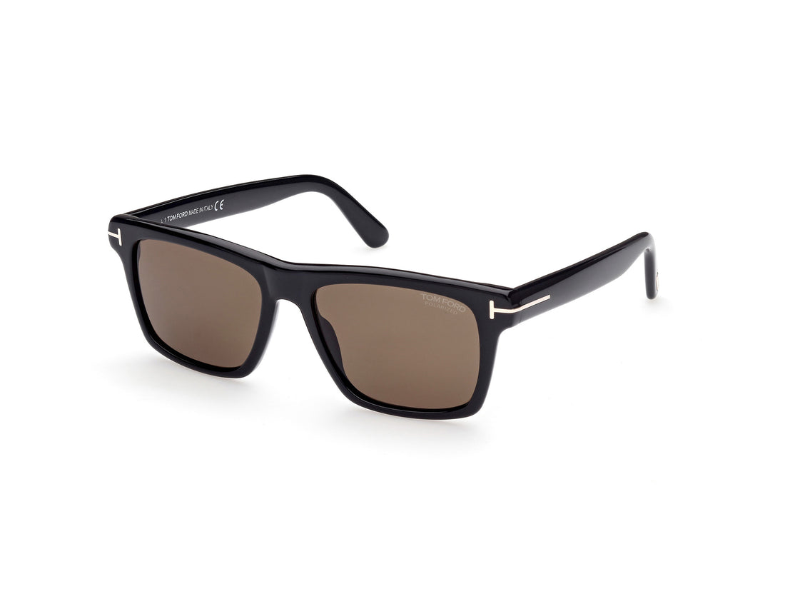 Occhiali da sole tom ford ft0906 buckley-02 01h negro rectangular masculino taglia 58mm - Vista principale