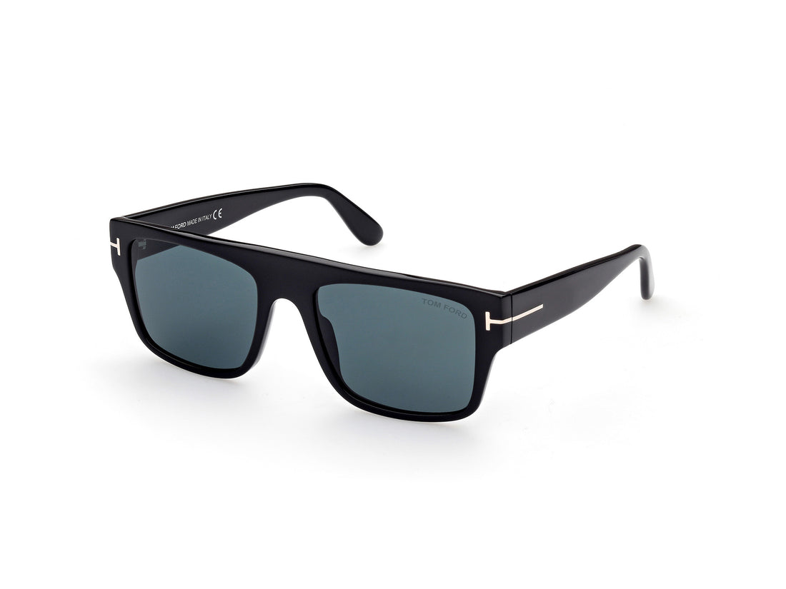 Gafas de sol tom ford ft0907 dunning-02 01v negro rectangular masculino talla 55mm - Vista principal