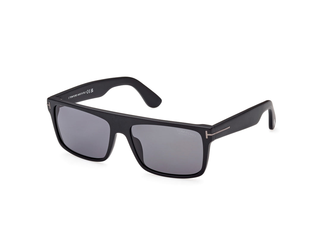 Sonnenbrillen tom ford ft0999-n philippe-02 02d negro rectangular masculino größe 58mm - Hauptansicht