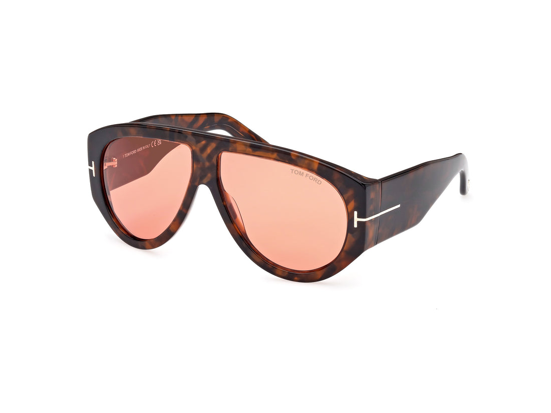 Occhiali da sole tom ford ft1044 bronson 52s havana pilot masculino taglia 60mm - Vista principale