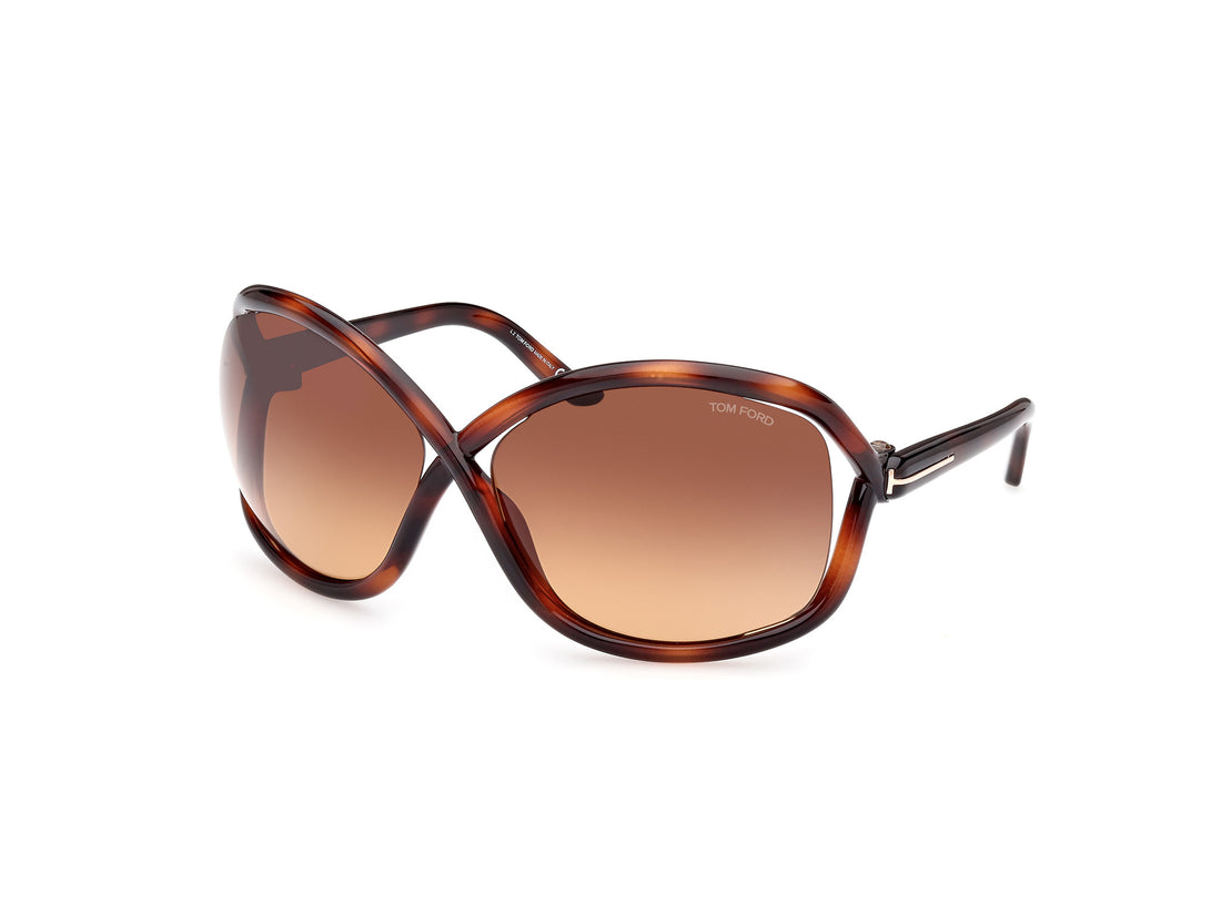 Sonnenbrillen tom ford ft1068 bettina 52f havana femenino größe 68mm - Hauptansicht