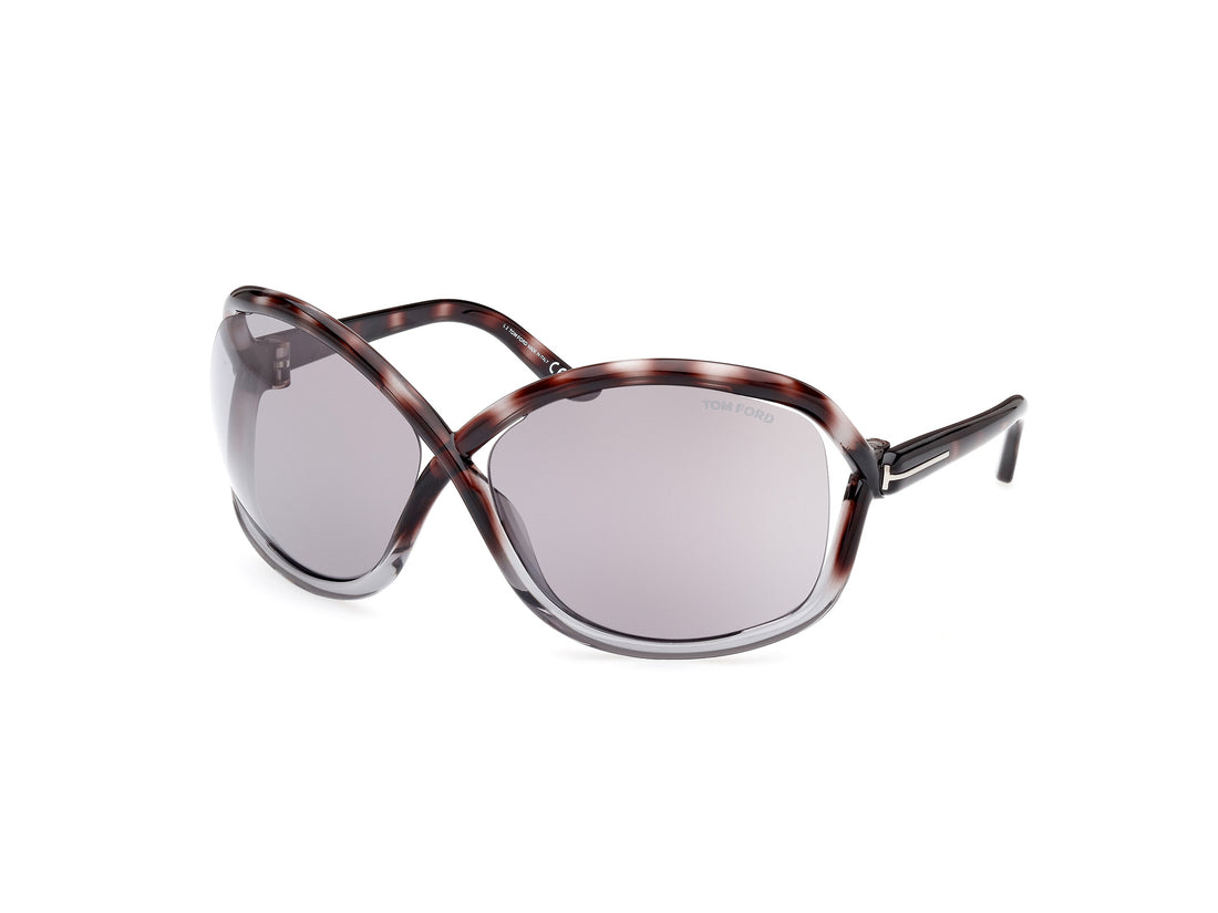 Occhiali da sole tom ford ft1068 bettina 55c havana femenino taglia 68mm - Vista principale