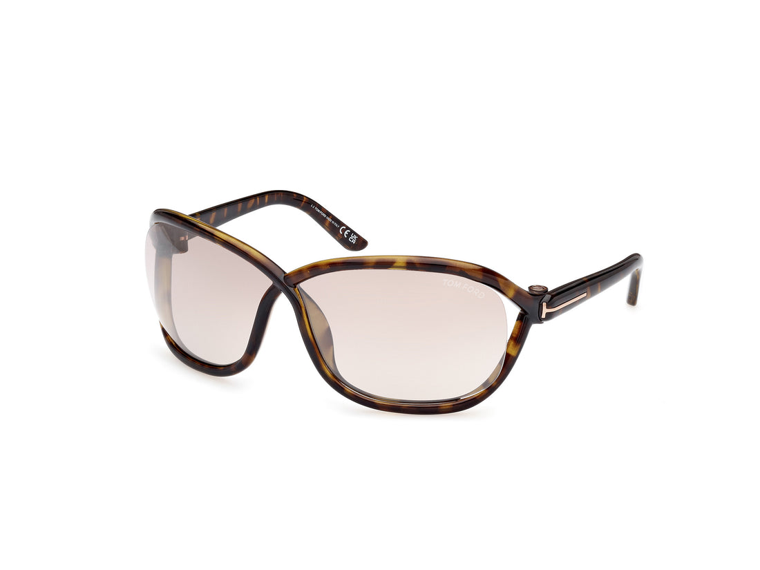 Gafas de sol tom ford ft1069 fernanda 52g havana butterfly femenino talla 68mm - Vista principal