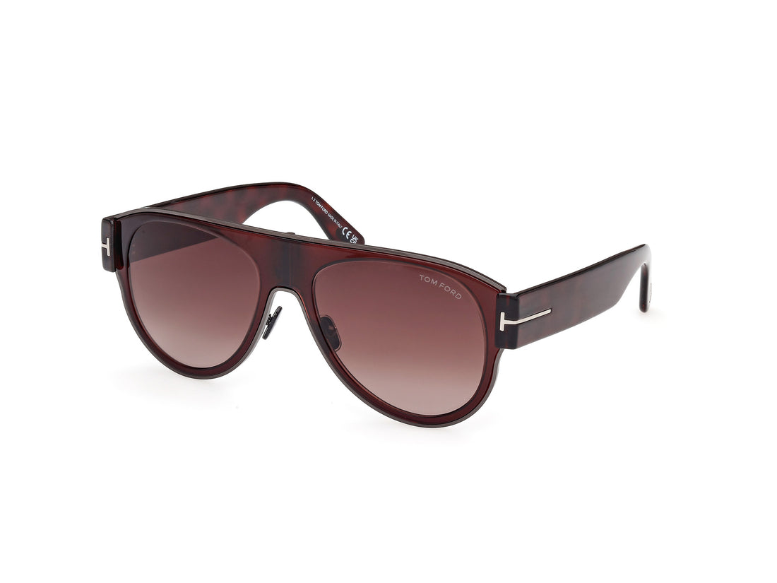 Sonnenbrillen tom ford ft1074 lyle-02 48t marron unisex größe 58mm - Hauptansicht