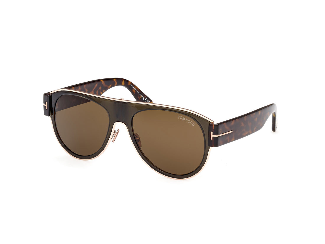 Occhiali da sole tom ford ft1074 lyle-02 51j unisex taglia 58mm - Vista principale