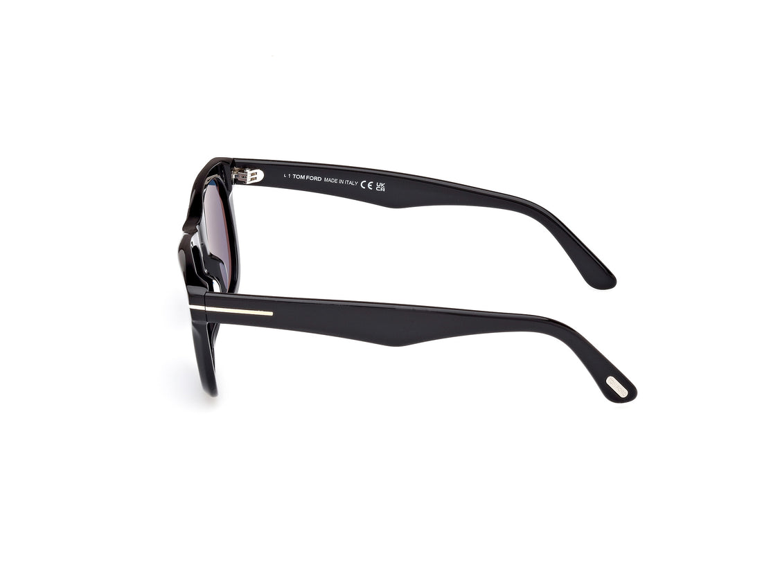 Gafas de sol tom ford ft1076 kendel 01m negro square masculino talla 54mm - Vista de detalle