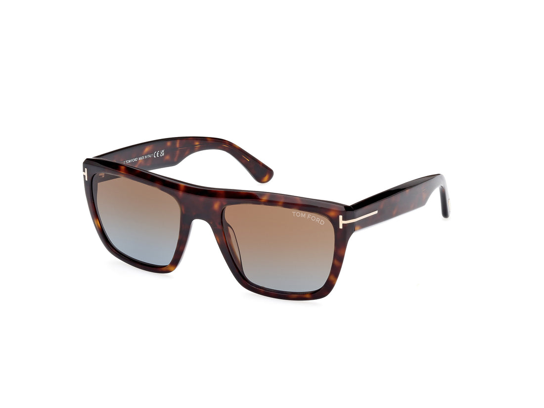 Sonnenbrillen tom ford ft1077 alberto 52f havana square masculino größe 55mm - Hauptansicht