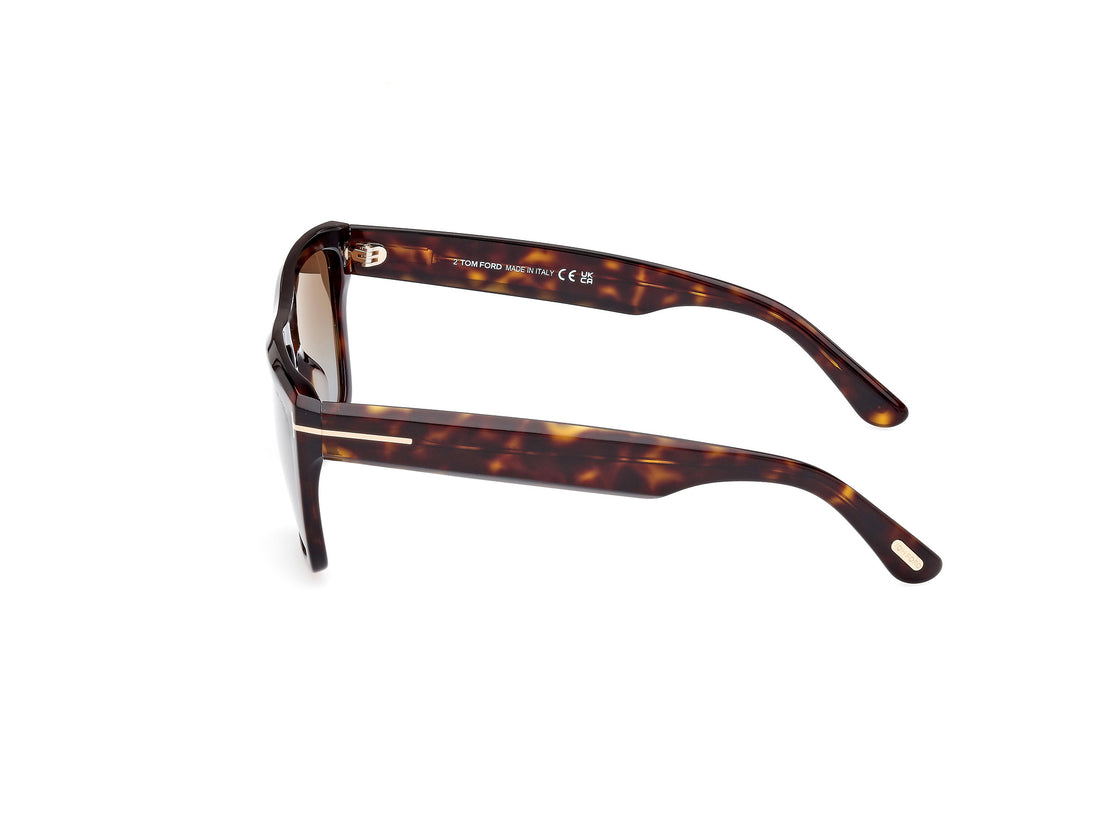 Sonnenbrillen tom ford ft1077 alberto 52f havana square masculino größe 55mm - Detailansicht