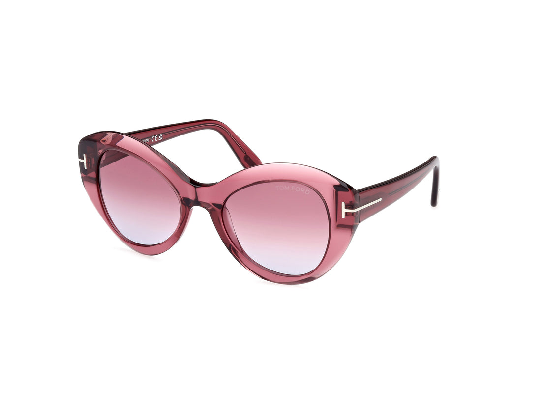 Sonnenbrillen tom ford ft1084 guinivere 66y rojo butterfly femenino größe 52mm - Hauptansicht