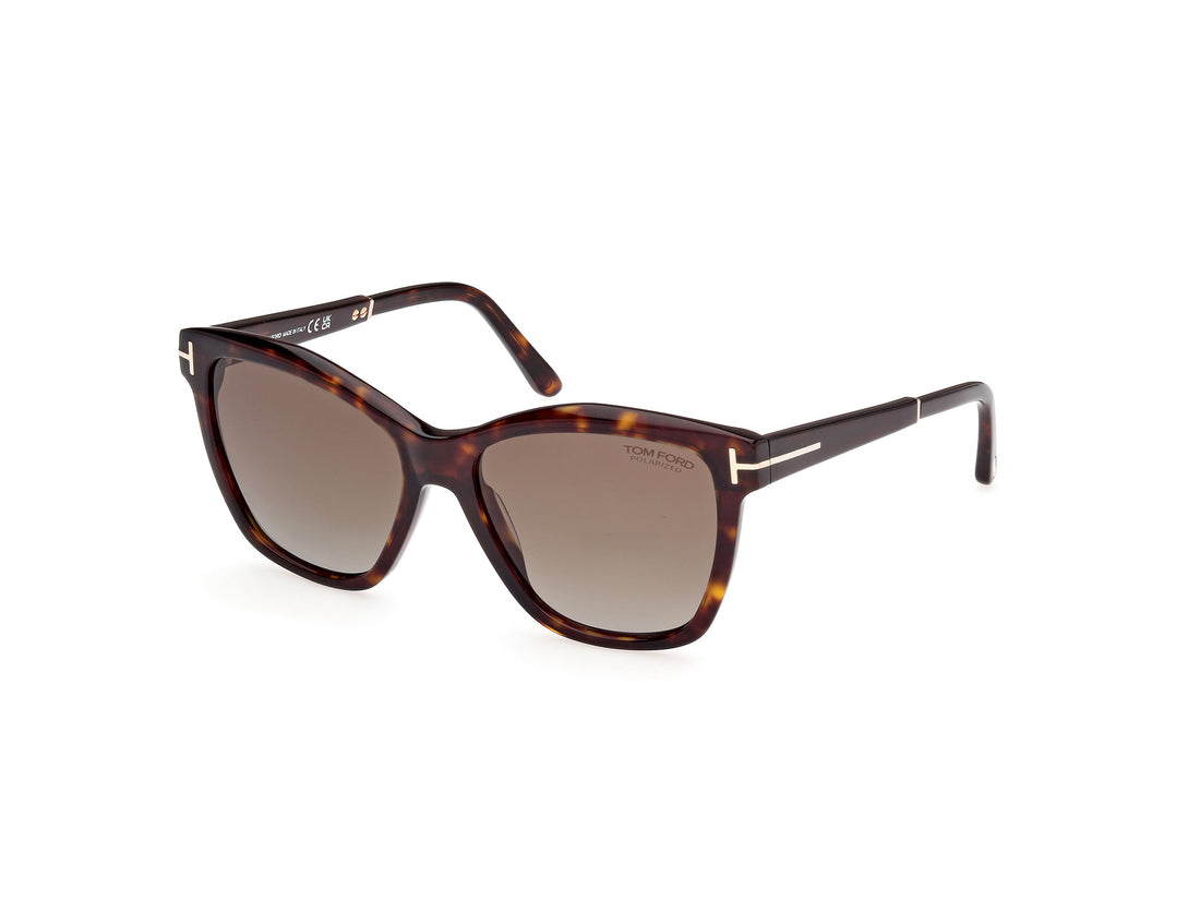 Sonnenbrillen tom ford ft1087 lucia 52h havana square femenino größe 54mm - Hauptansicht