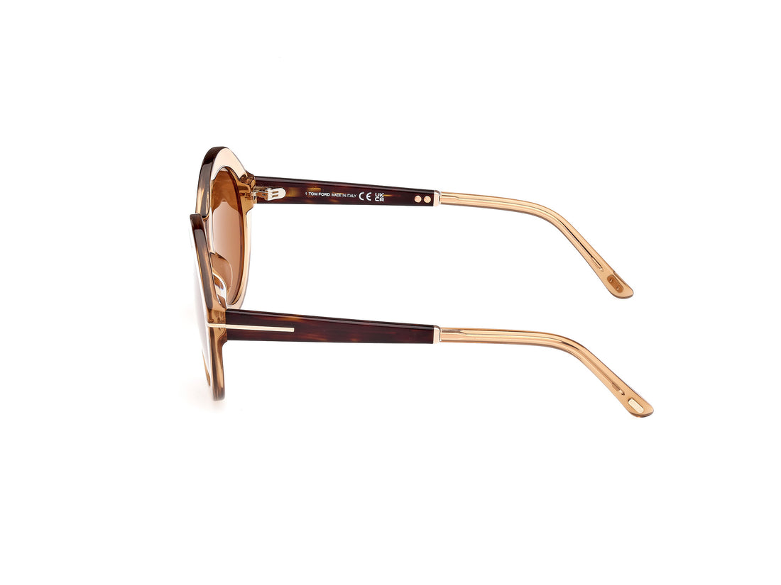 Sonnenbrillen tom ford ft1088 seraphina 45e marron femenino größe 55mm - Detailansicht