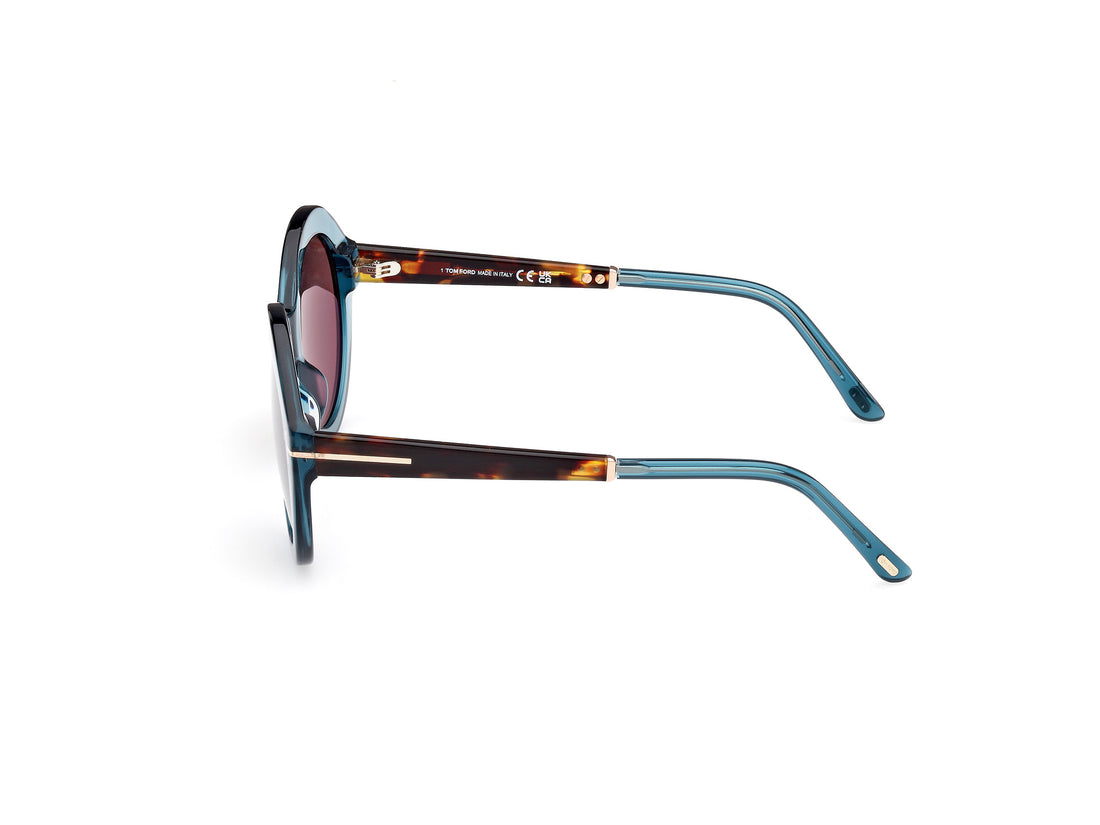 Sonnenbrillen tom ford ft1088 seraphina 90e azul femenino größe 55mm - Detailansicht
