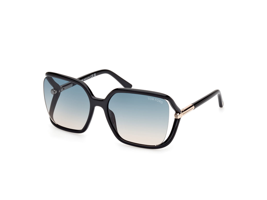 Sonnenbrillen tom ford ft1089 solange-02 01p negro butterfly femenino größe 60mm - Hauptansicht