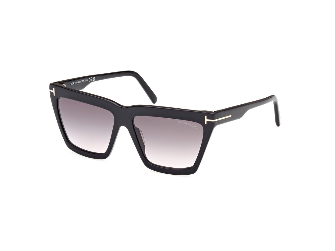 Occhiali da sole tom ford ft1110 01b negro geometric femenino taglia 56mm - Vista principale
