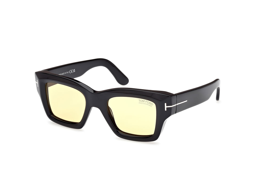 Óculos de sol tom ford ft1154 ilias 01e negro square masculino tamanho 50mm - Vista principal