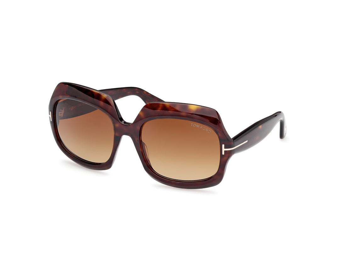 Occhiali da sole tom ford ft1155 ren 52f havana geometric femenino taglia 60mm - Vista principale