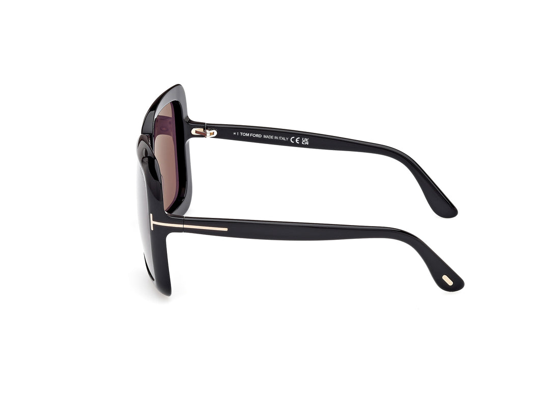 Gafas de sol tom ford ft1156 lorelai 01a negro square femenino talla 59mm - Vista de detalle