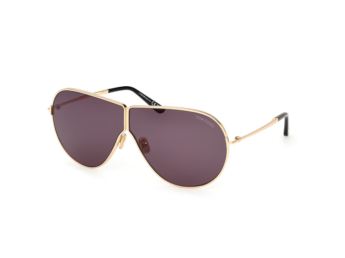 Occhiali da sole tom ford ft1158 keating 30a dorado pilot unisex taglia 71mm - Vista principale