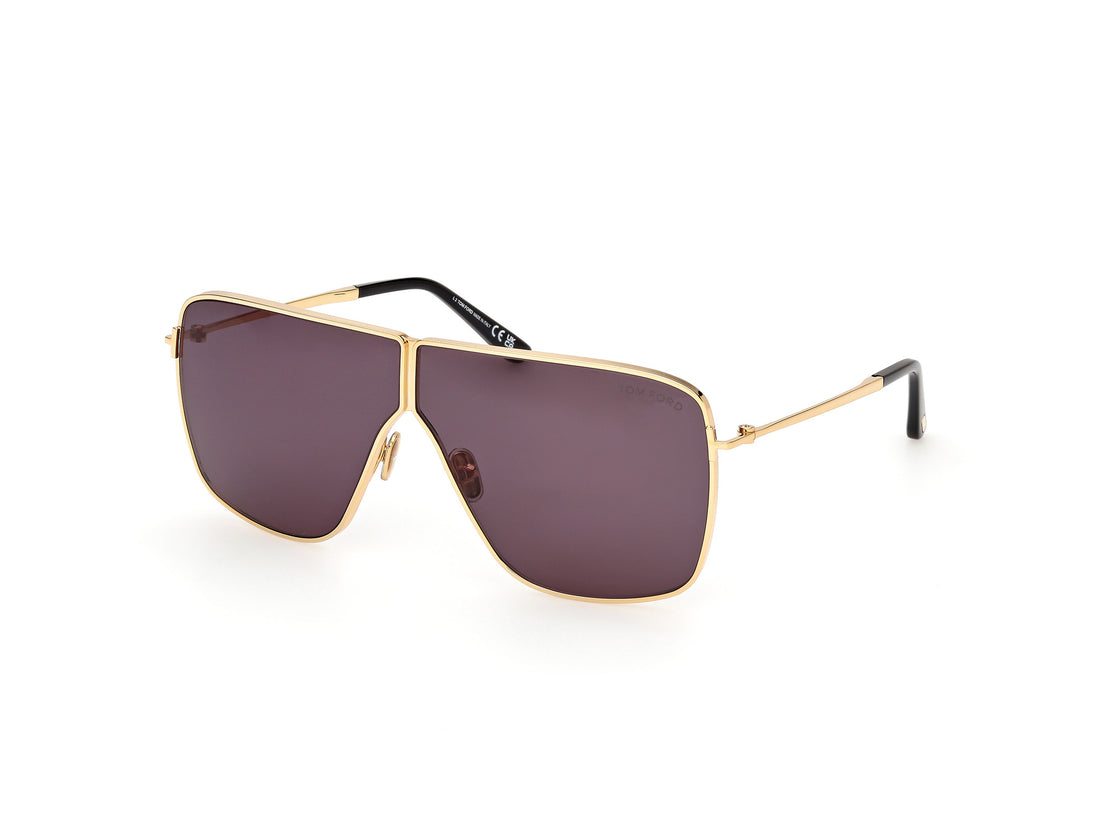 Sunglasses tom ford ft1159 huxley 30a dorado navigator unisex size 68mm - Main view