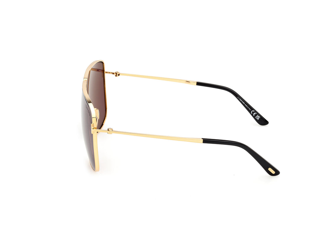 Sunglasses tom ford ft1159 huxley 30a dorado navigator unisex size 68mm - Detailed view