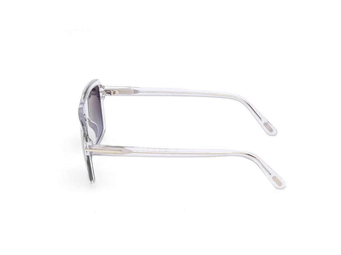 Sunglasses tom ford ft1176 vincent 26w transparente pilot masculino size 56mm - Detailed view