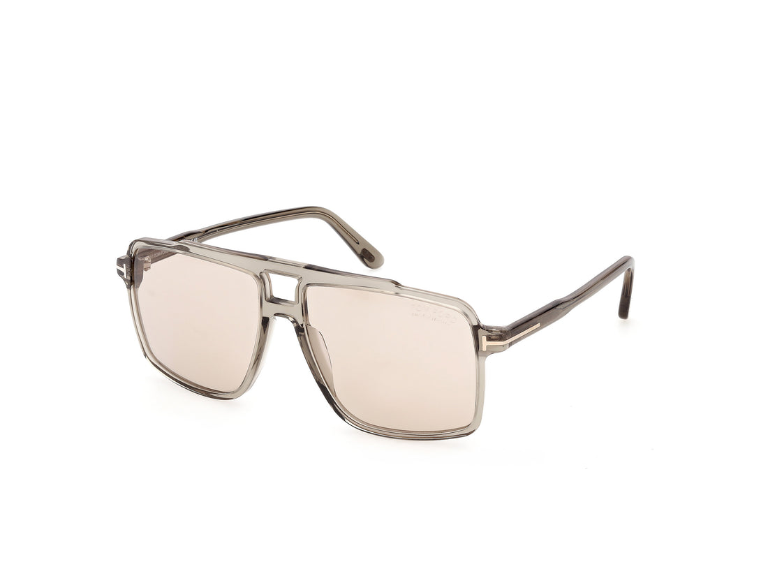 Sunglasses tom ford ft1177 kemp 93e verde navigator masculino size 59mm - Main view