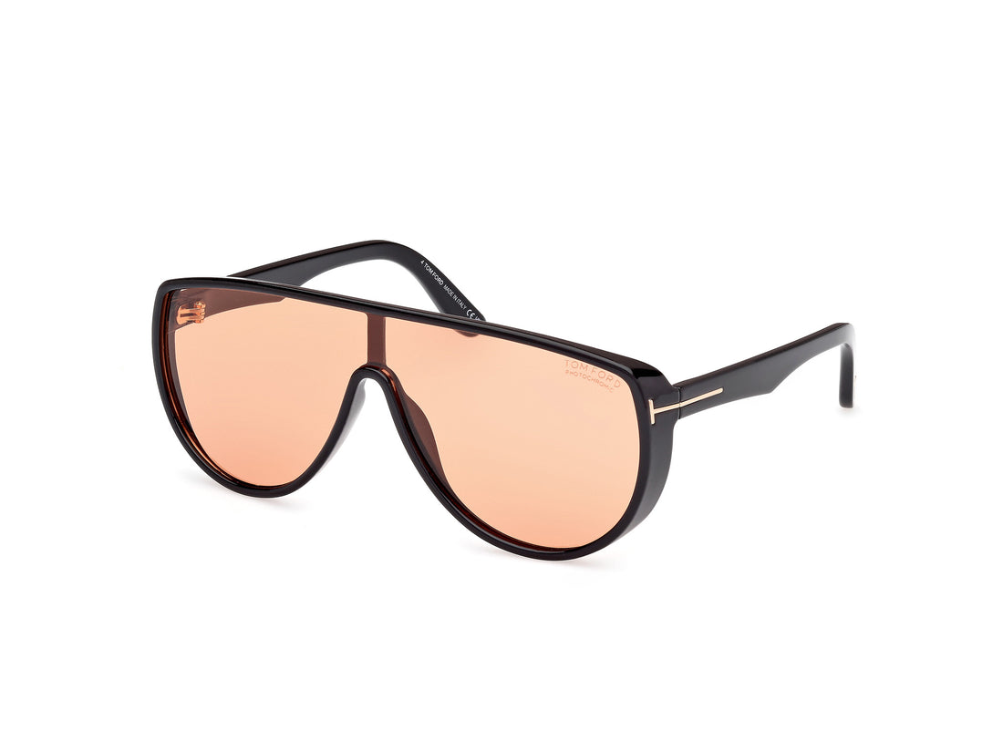 Sonnenbrillen tom ford ft1182 achilles 05e negro shield masculino größe 0mm - Hauptansicht