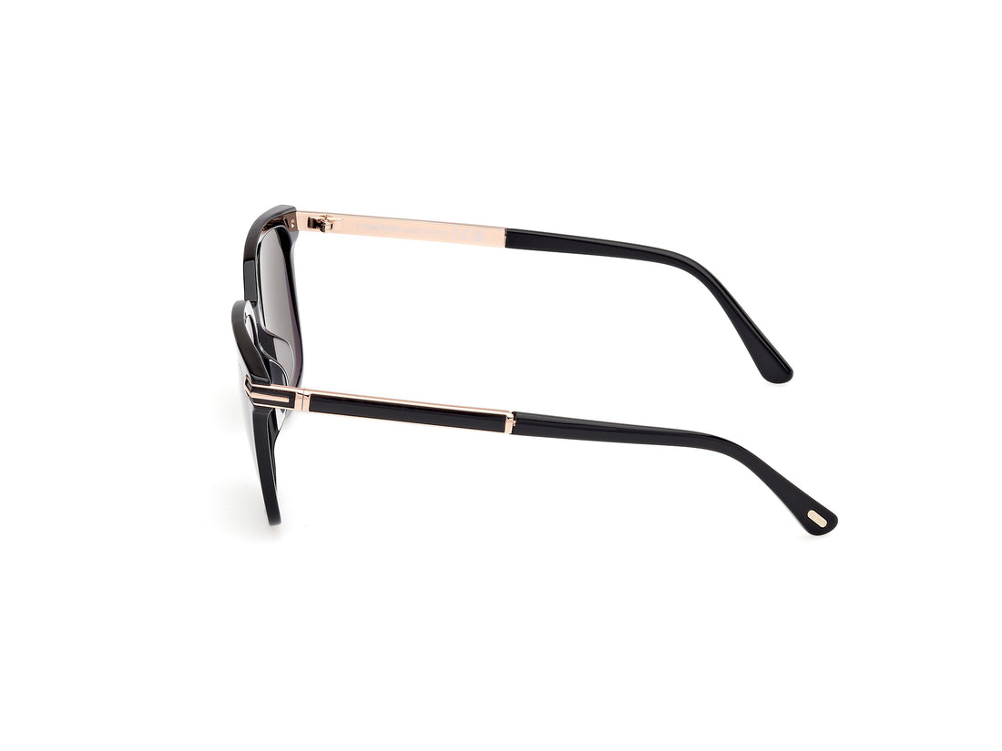 Gafas de sol tom ford ft1183 jochem 01r negro square masculino talla 56mm - Vista de detalle