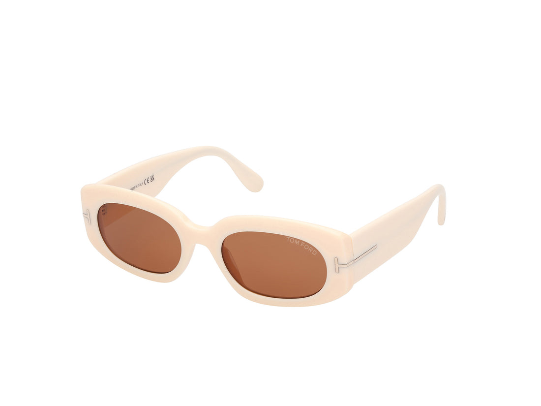 Gafas de sol tom ford ft1187 cielle 25e beige oval femenino talla 52mm - Vista principal