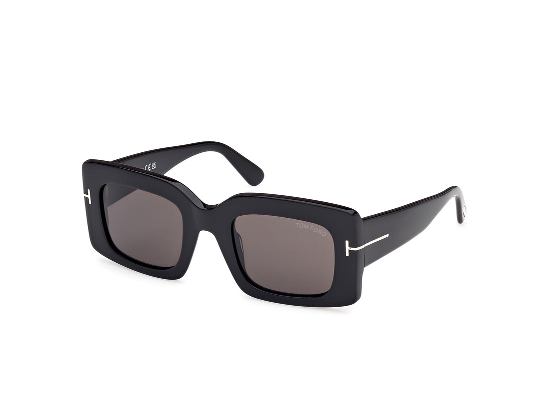 Occhiali da sole tom ford ft1188 01a negro rectangular unisex taglia 50mm - Vista principale