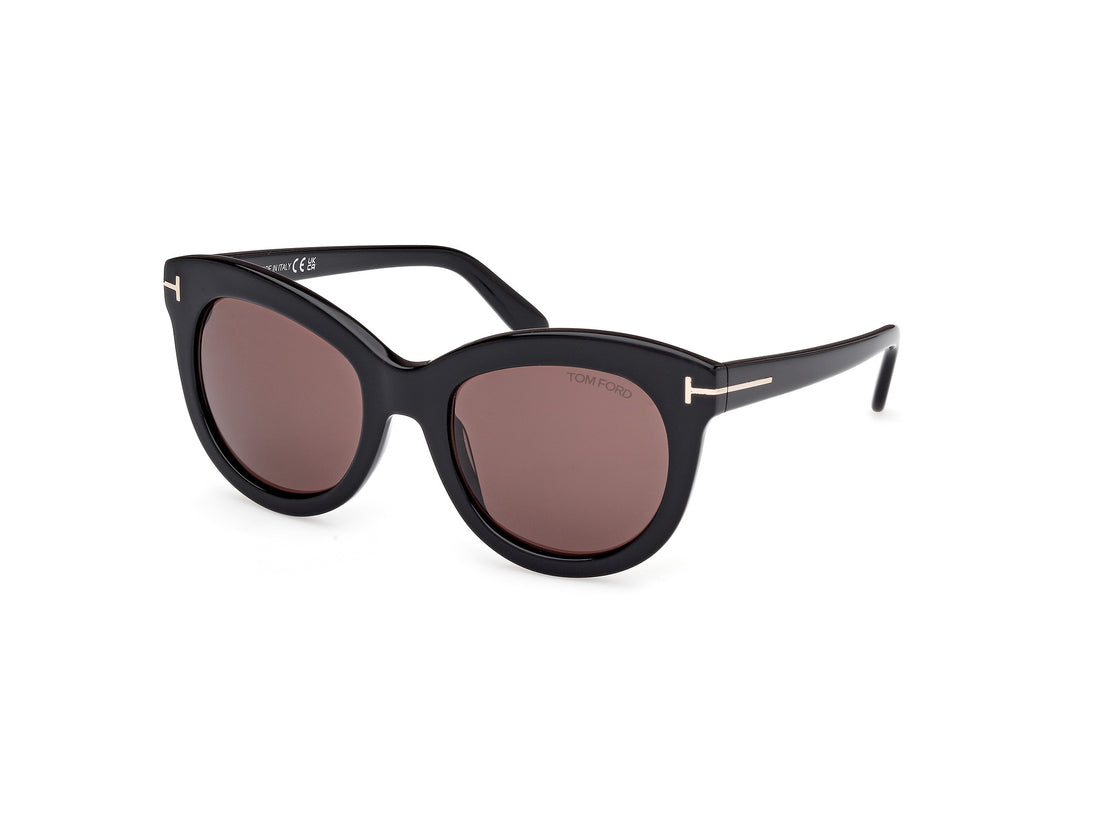 Gafas de sol tom ford ft1189 odette 01e negro butterfly femenino talla 53mm - Vista principal