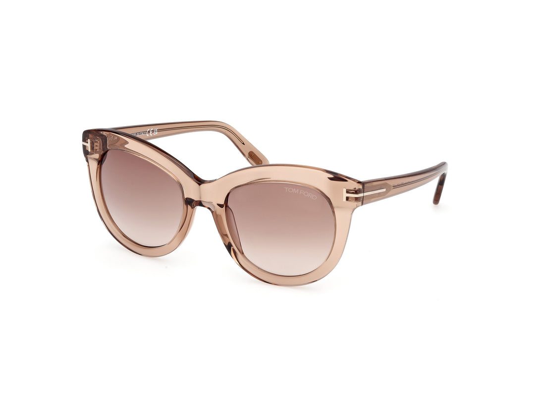 Gafas de sol tom ford ft1189 odette 45f marron butterfly femenino talla 53mm - Vista principal