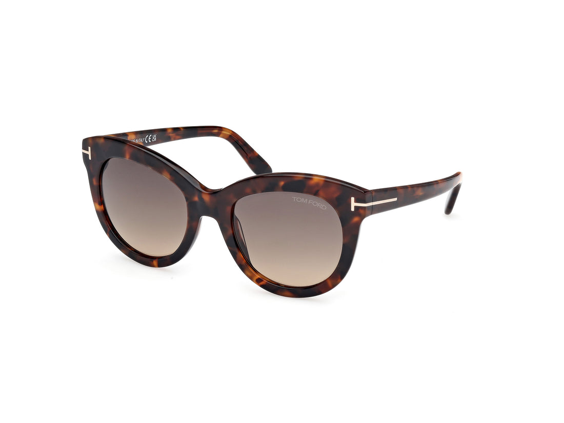 Gafas de sol tom ford ft1189 odette 52f havana butterfly femenino talla 53mm - Vista principal