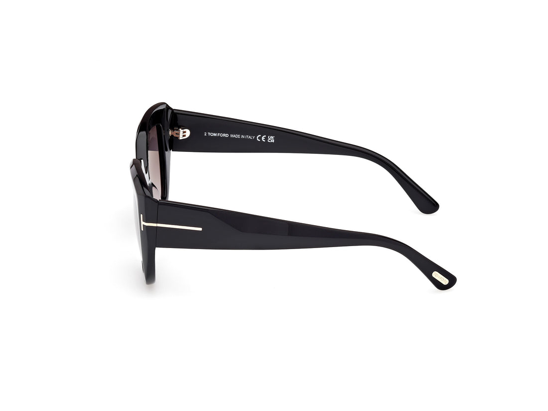 Gafas de sol tom ford ft1192 saltzman 01b negro butterfly femenino talla 53mm - Vista de detalle