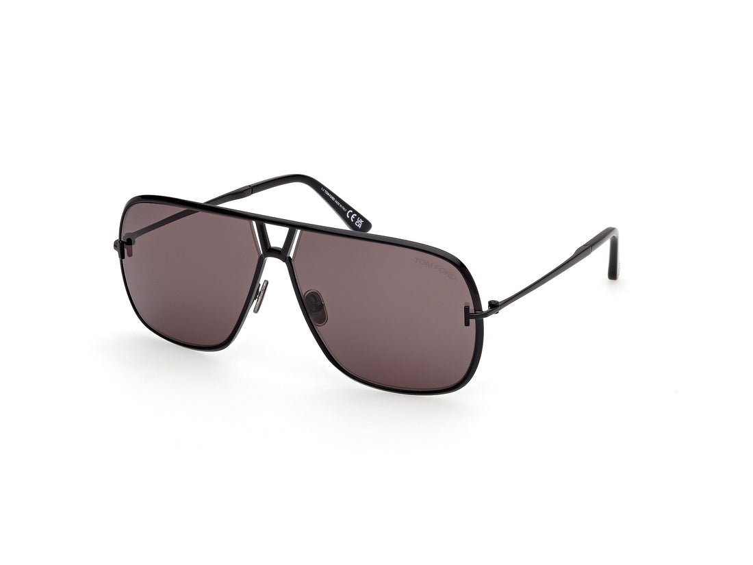 Gafas de sol tom ford ft1204 stavros 01a negro navigator masculino talla 63mm - Vista principal