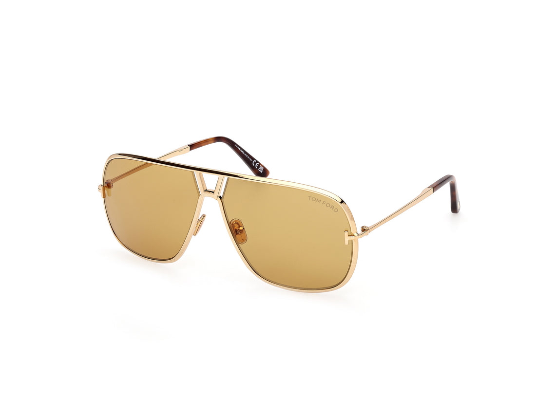 Gafas de sol tom ford ft1204 stavros 30e dorado navigator masculino talla 63mm - Vista principal