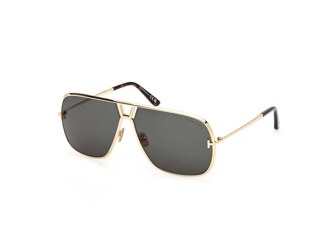 Gafas de sol tom ford ft1204 stavros 30n dorado navigator masculino talla 63mm - Vista principal