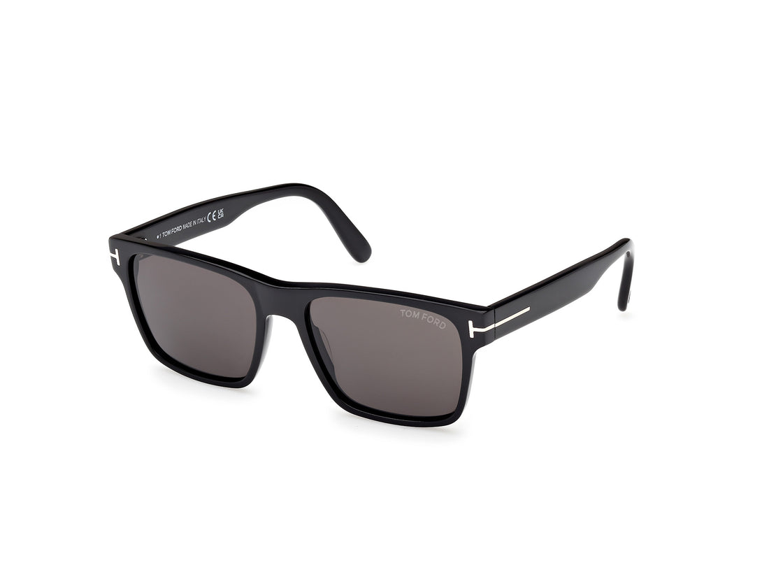 Gafas de sol tom ford ft1205 calder 01a negro square masculino talla 55mm - Vista principal