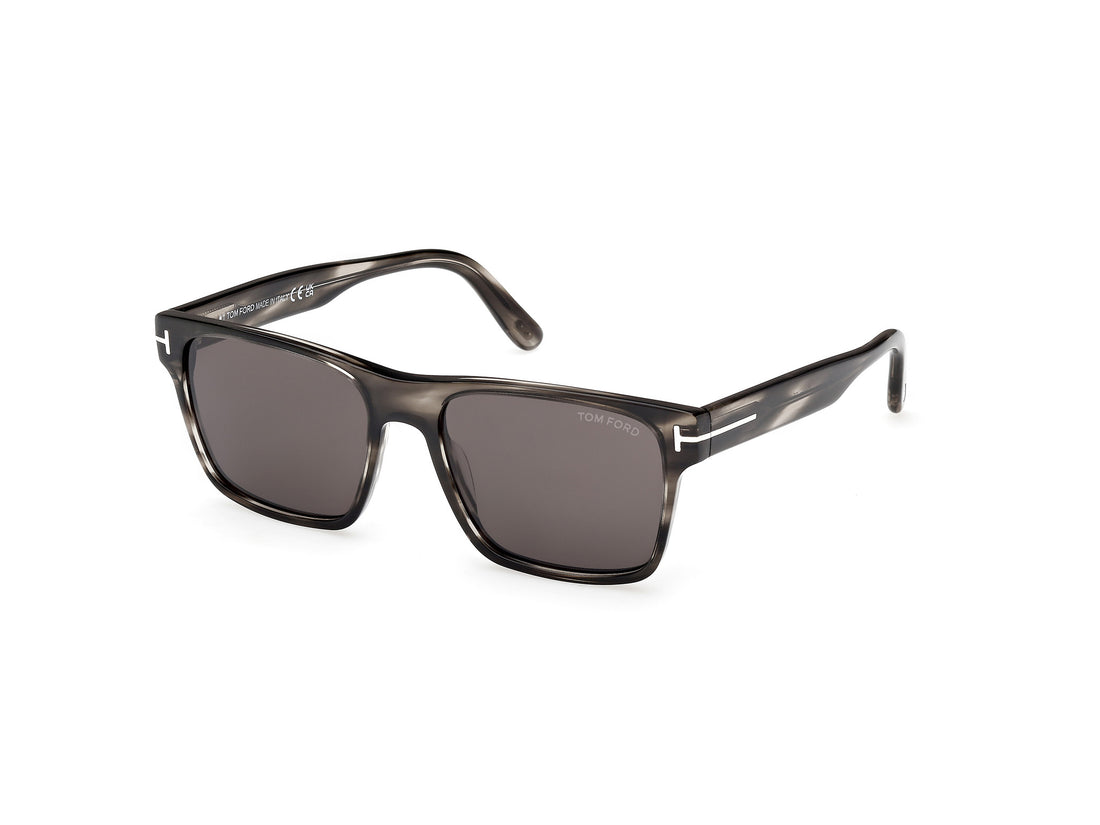Gafas de sol tom ford ft1205 calder 56a havana square masculino talla 55mm - Vista principal